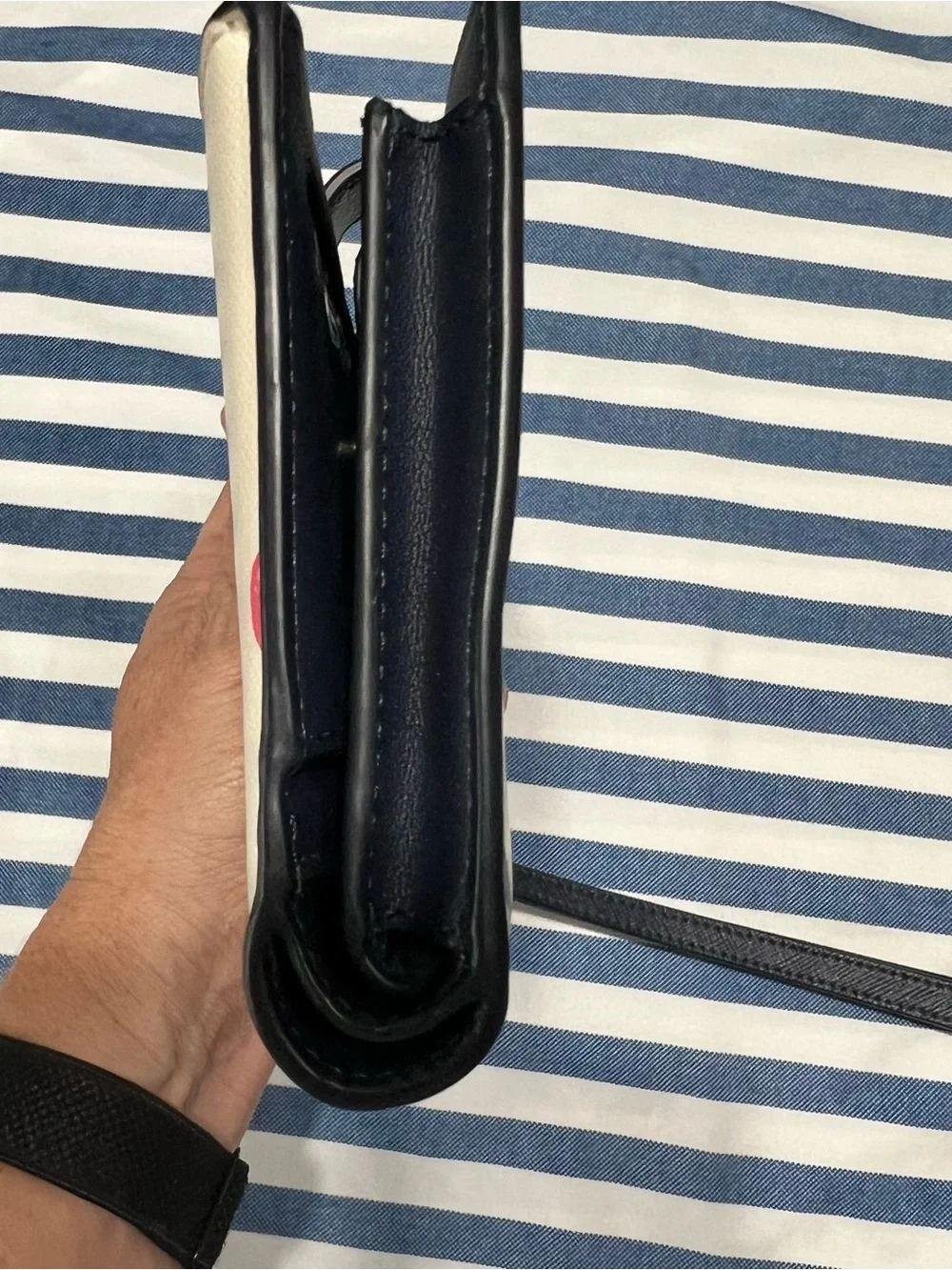 kate spade Cream Cherry-Print Wristlet